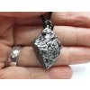 Přívěsek meteorit + kožená šňůrka