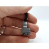 Přívěsek meteorit + kožená šňůrka
