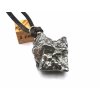 Přívěsek meteorit + kožená šňůrka