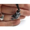 Přívěsek meteorit + kožená šňůrka