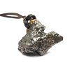 Přívěsek meteorit + kožená šňůrka