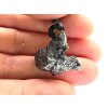 Přívěsek meteorit + kožená šňůrka