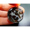 Přívěsek meteorit Pallasit / Ø27mm