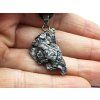 Přívěsek meteorit + voskovaná šňůrka