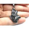 Přívěsek meteorit + voskovaná šňůrka