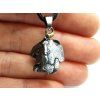 Přívěsek meteorit + voskovaná šňůrka