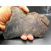 Meteorit Muonionalusta 1079 g / koncový řez