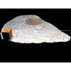 Meteorit Muonionalusta 2105 g / koncový řez