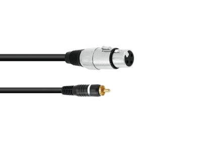 Kabel CXF-50 RCA - XLR samice, 5 m