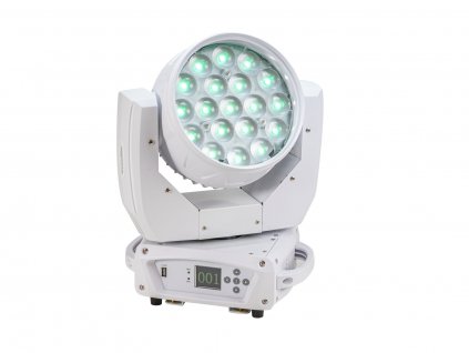 Eurolite LED TMH-X4 otočná hlavice ZOOM, 19 x 15W, QCL RGBW, DMX, bílá