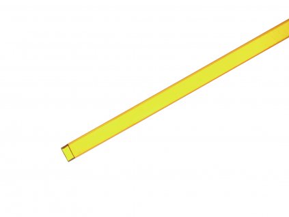 Profil 10x10mm, žlutý, 2m