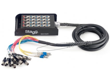 Stagg SSB-05/16X4PH, multicore kabel se stageboxem
