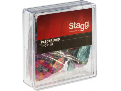 Stagg PBOX1-81, krabice trsátek 100 ks, 0,81 mm