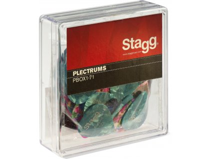 Stagg PBOX1-71, krabice trsátek 100 ks, 0,71 mm