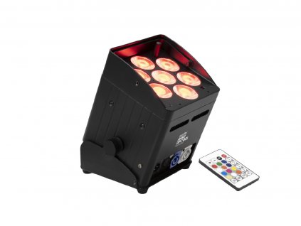 Eurolite AKKU UP-7 QCL bateriový reflektor s QuickDMX a DO