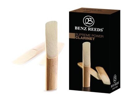 Benz Reeds Power, plátky pro B klarinet, 3,5, 5 ks