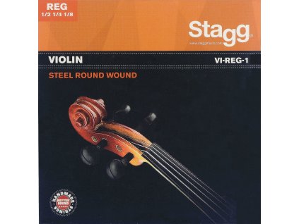 Stagg VI-REG-1, sada strun pro 1/8, 1/4 a 1/2 housle