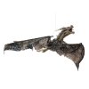 Halloween létající drak, pohyblivý, hnědý, 120 cm