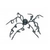 Halloween animovaný pavouk s LED očima