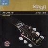 Stagg AC-1254-BR, sada strun pro akustickou kytaru, light