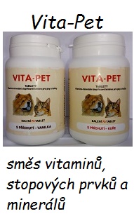 směs vitaminů, stopových prvků a minerálů