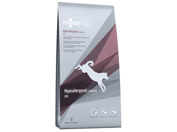 Hypoallergenic Insect IPD dog 3 10kg