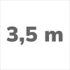 3,5 × 3,5 m