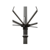 kostra antracit 3,5m detail