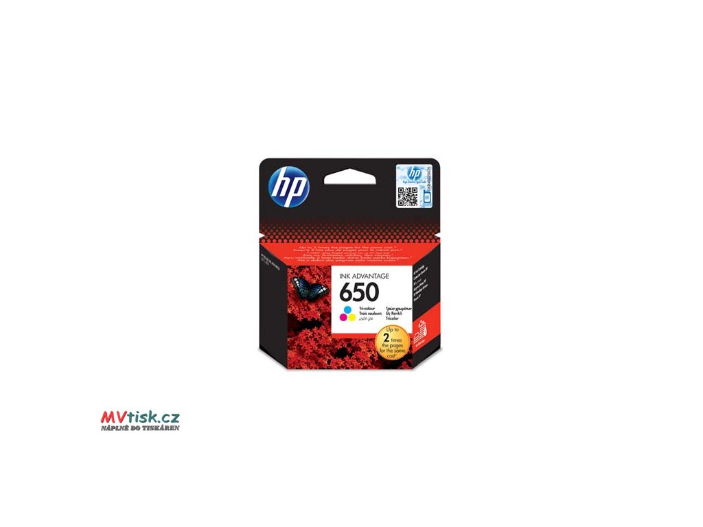 hp originalni ink cz102ae hp 650 color 200str hp deskjet ink advantage 2515 aio 3515 e ai0 3545 i87314