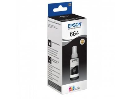 epson ink cer t6641 black ink container 70ml pro l100l200l550l1300l355
