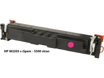 HP 220 w2203x purpurový