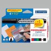 Popisovač Centropen 8566 permanent sada 4ks + 1ks zdarma šíře 1- 4,6mm