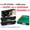 2 x CF244X + papír a doprava zdarma3