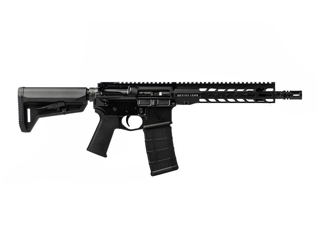 Puška sam. Stag Arms, Mod: STAG 15 Tactical SBR CHPHS, Ráže: .223 Rem, hl: 10,5", černá