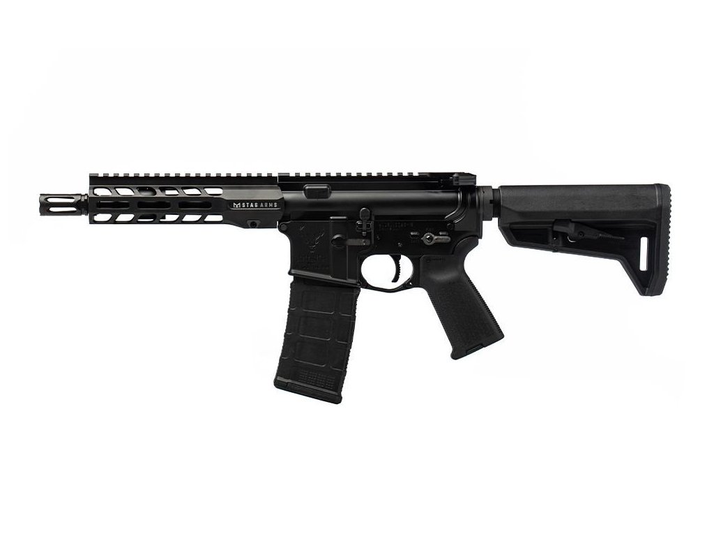 Puška sam. Stag Arms, Mod.: STAG 15 Enhanced Duty SBR, Ráže: .223 Rem, hl.: 7,5", černá