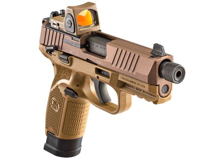 Pistole samonabíjecí -  FN America 502 Tactical .22LR - FDE