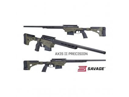 Opakvovací kulovnice Savage Arms / AXIS II Precision / 6,5mm CRM / 24" - ODG
