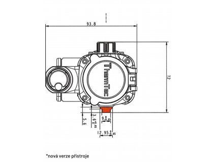 ThermVisia Ocelový adaptér na Blaser pro ThermTec Vidar Verze: Nová