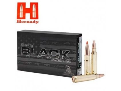 Náboj kulový Hornady, Black, .300 AAC Blackout, .208GR, A-MAX, Subsonic