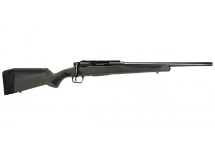 savage impulse hog hunter 300 win mag straight pull bolt action rifle od green