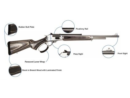 34601 puska opakovaci rossi r95 laminated 357 mag 18 chr