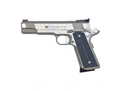 Pistole sam. Colt, Model: 1911 Custom Competition, Ráže: .45ACP, hl.: 5" (127mm), nerez