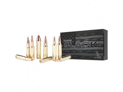 Náboj kulový Hornady, Match Black, .223 Rem, 75GR, BTHP