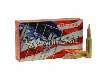 Náboj kulový Hornady, American Whitetail, 6,5mm Creedmoor, 129GR, SP