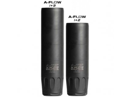 Tlumič A-TEC, A-FLOW 2+1, modulový, pro ráže .223" (5,56mm), na tlumič výšlehu A-FLOW