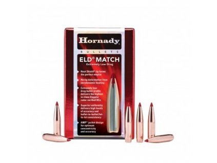 Střela Hornady, ELD MATCH, .30"/.308", 195GR, ELD Match