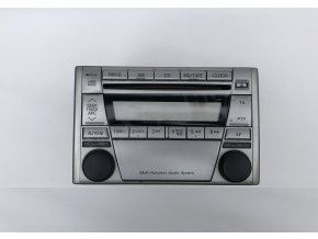 44 2 original autoradio 2din nbfl stribrne