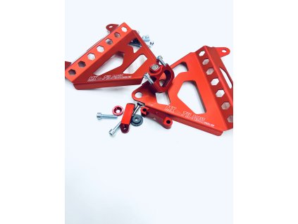 Výztuhy chladičů červené MX711Parts – Honda CRF450R 25–26, CRF250R 25–26