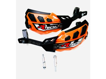 MX711PEGS Handlebar Handguards Universal black – MX / SM / Enduro-SM-R, SX-F, EXC, EXC-F, FS, FC, FE, TE, MC, EC, EX, CR-F, YZ, YZ-F, KX-F, TM MX, TM SM, SE, SM, RR, Xtrainer, Desmo 450, TF, Varg