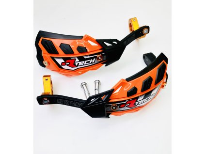 MX711PEGS chránič řídítek univerzal Oranžové- MX / SM / Enduro-SM-R, SX-F, EXC, EXC-F, FS, FC, FE, TE, MC, EC, EX, CR-F, YZ, YZ-F, KX-F, TM MX, TM SM, SE, SM, RR, Xtrainer, Desmo 450, TF, Varg